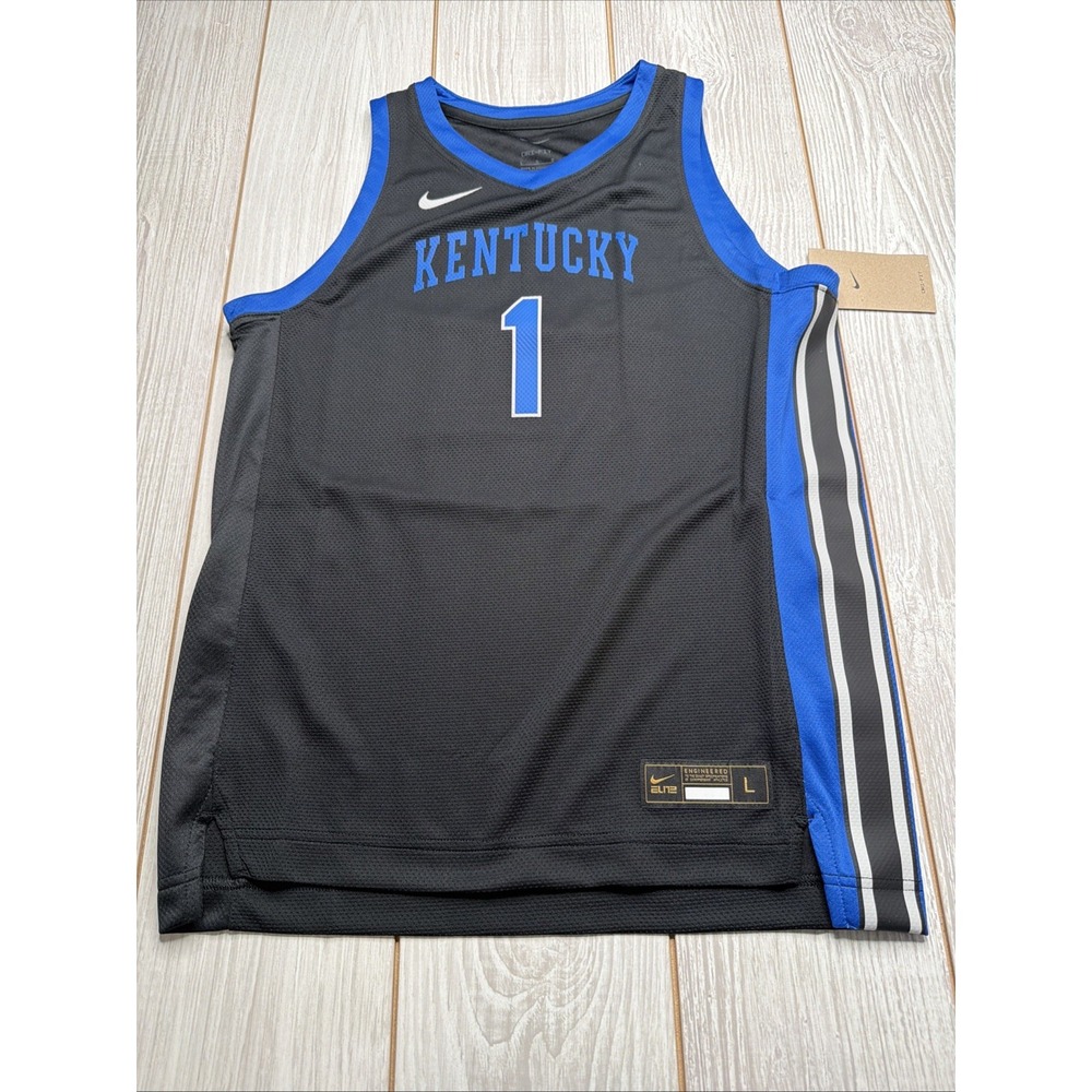 New Nike Youth Kentucky Wildcats Basketball Jersey Size Kids Large #1